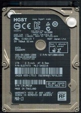 HTS541010A9E662 P/N: 0J27473 MLC: DA5218 THAILAND MAR 2013 HGST 1TB picture
