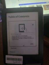 Amazon Kindle Basic, 7th Gen, 6 inch, Grade C Spot On Screen Black, WP63GW #249 picture