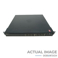 Dell Networking N1524P 24-Port 1GbE PoE+ Rack Mountable Network Switch picture