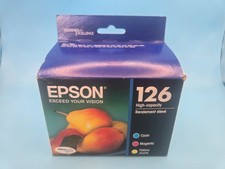 Official Epson 126 High-Capacity Ink 3 Pack - Cyan/Magenta/Yellow picture