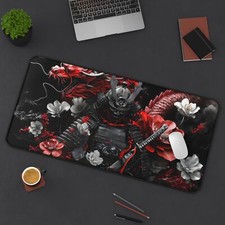 Desk Mat&Mouse Pad:Samurai,Custom Desk Mat picture