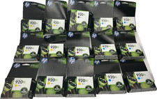 15x Genuine HP 920XL Ink Cartridges OEM Sealed Expired 2014-2015 Bulk Lot picture