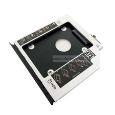 with Bezel Faceplate 2nd HDD SSD Hard Drive Caddy for HP EliteBook 2560p 2570p picture