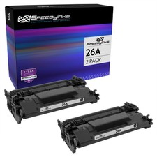 SPEEDYINKS 2PK Replacement for HP 26A CF226A Black Laser Toner Cartridges picture
