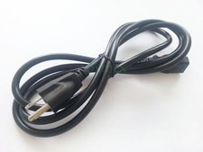 New Eu/US/Uk/AU Wall Plug AC Power Cord Cable for Laptop PC 3 Pin Plug 3 Prong picture