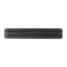 SIEMON HD5-48 HEAVY-DUTY CATEGORY-5E 48-PORT FLAT PATCH PANEL, CAT5E picture