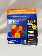 Epson 288XL Black High Capacity Ink &  288 Standard Tri color Ink EXP 6/27 picture