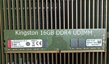 Kingston 16GB ECC UDIMM RAM DDR4 2666MHz  2133MHz  2400MHz 3200MHz 288pin 1.2v picture
