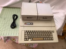 Apple IIe A2S2064 Computer  w/2 UniDrives/VGA Card/ SEE VIDEO  picture