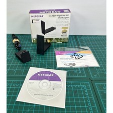 Netgear AC1200 High Gain WiFi USB Adapter A6210 Dual Band 802.11ac USB 3.0 picture