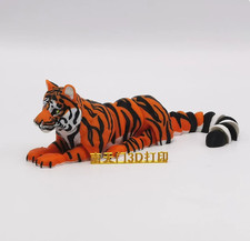 3D printed movable tiger joint figurine, colorful tiger, large size, 30CM picture