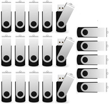 20 Pack Usb Flash Drives Usb 2.0 Bulk Memory Stick Jump Drive Black For 8gb picture