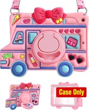 Cute 3D Cartoon Case for iPad 9th/8th/7th Gen 10.2 Inch, Rotating Stand & Strap picture