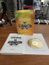 Roxio Creator 2010  w/ Guide PC DVD preserve music photo video suite tool BOX picture