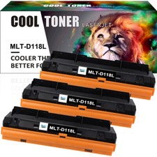 3 PCS MLT-D118L MLTD118L Toner Cartridge For Samsung 118L Xpress M3015DW M3065FW picture
