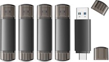 Wholesale 1/10pcs 2 in 1 USB 3.0 32GB 64GB 128GB Flash Drive For Samsung Android picture
