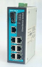 MOXA EDS-308-M-SC  UNMANAGED ETHERNET DEVICE SWITCH 12010030803 REV 1.5 picture