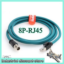 8P-RJ45 M12 X-coded Gigabit Ethernet Cat7e cable fr cognex 262 cameras wholesale picture