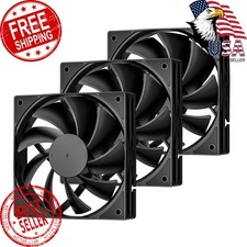 DARKROCK 3 Pack 120mm Case Fans 1200 RPM picture