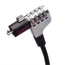 PC Guardian laptop security cable with combination lock, incl. code picture