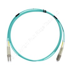 Hubbell Fiber Optic Patch Cord LSZH OM3 Cable Duplex MM LC-LC 2m DFPCLCLCE2MMZ picture