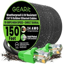 High-Speed Cat 6 Ethernet Cable 150ft - Reliable Connection picture