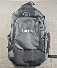 Ogio Gray/Black Nylon Laptop Travel Backpack picture
