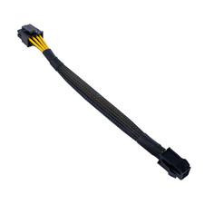 4 Pin to 8 Pin CPU Power Cable/Adapter , 4 Pin Female to 8 Pin Male Connector picture