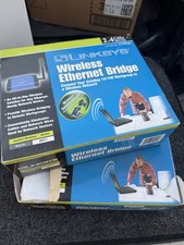 Set 2 Linksys Wireless-B Broadband Router #BEFW11S4 Ver 4 802.11b -Complete w/CD picture