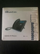 AudioCodes 420HD IP Phone Black picture