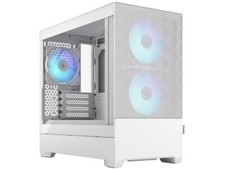 Fractal Design Pop Mini Air RGB White TG mATX High Airflow Computer PC Case picture