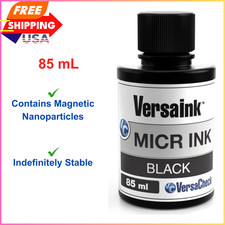 VersaInk-Nano Black MICR Ink 85ml Magnetic Ink for Check Printers And All-in-One picture