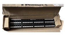 Panduit DP485E88TGY Category Flat Punchdown Patch Panel Black 5E 48-Port picture