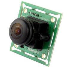 640x480 Fisheye Lens USB Camera Module 170 Degree MJPEG 60fps VGA Camera OV7725 picture
