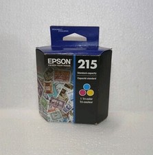 Genuine Epson 215 Standard Capacity Tri Color Ink Cartridge Exp 09/2021 NEW picture