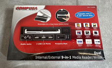 New Sealed - COMPUSA Dual Internal External 9-in-1 Media Reader / Writer picture