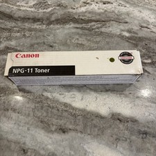Genuine Canon NPG-11 1382A003 Black Toner Cartridge NP 6012 6412 7130 New In Box picture