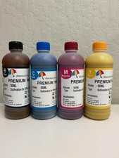 4x500ml sublimation Ink for Epson refillable cartridge CISS Sublimation printer picture
