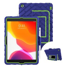 Gumdrop Hideaway Case for Apple iPad 9th/8th/7th Gen - Blue/Green picture