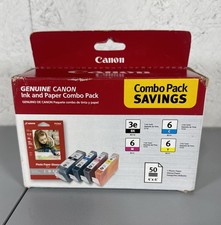Canon BCI-3E/BCI-6 Photo Paper Combo Pack Ink Cartridges picture