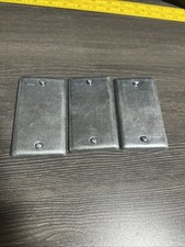 Raco 860 Blank Box Cover Face Plate Galvanized LOT OF 3 picture