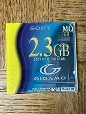 Sony 3.5inch 2.3GB Rewritable MO Disk EDMG23C EJ Sealed picture