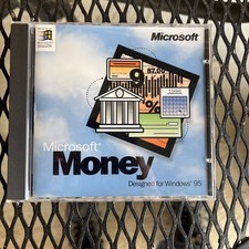 Vtg Computing Microsoft Money Ver 4.0 Designed For Windows 95 Retro Computer App picture