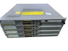 LOT OF 4:  CISCO ASR1001-X AGGREGATION SERVICES ROUTER w/ DUAL POWER SUPPLIES picture