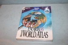 RARE Microsoft ENCARTA 96 World Atlas CD Rom 