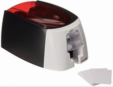 Badgy Evolis Badgy100 ID Card Printer, Dye-Sub Color 300dpi USB, CR80 picture