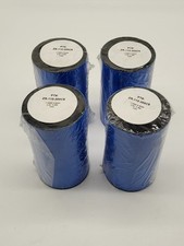 4 pk Black FH Wax Resin Thermal Transfer Ribbon Roll 4.33