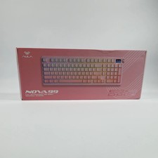 New AULA Nova 99 Wireless Keyboard Pink picture