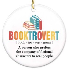 Christmas Ornaments Gifts for Book Lovers, Christmas Decoration - Birthday, Chri picture