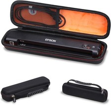 Epson WorkForce ES Portable Document Scanner Protective Case Black Orange picture